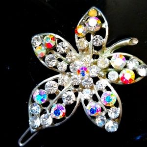 Vintage hair barrette accessory